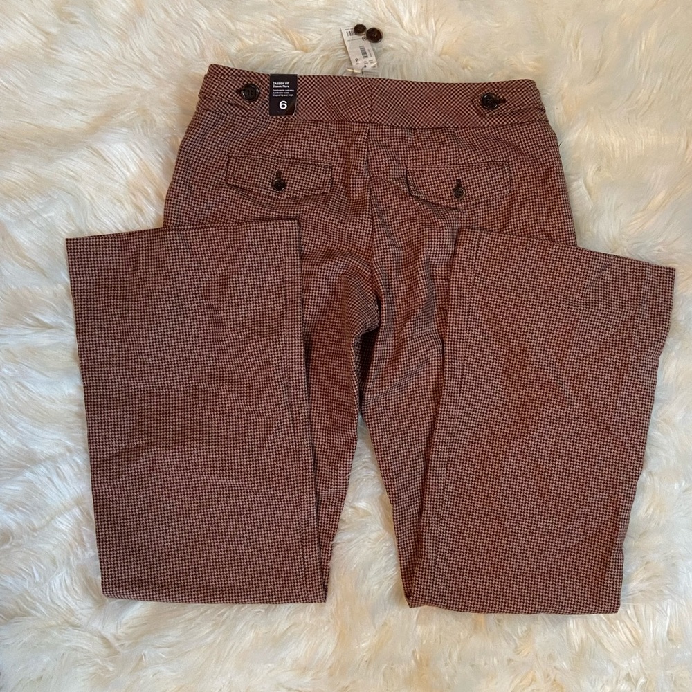 NWT - The Limited Cassidy Trousers Pink Plaid